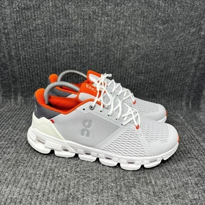 Scarpe da corsa sportive On Cloud Cloudflyer grigio arancione bianco sneakers uomo taglia 8 - Foto 1 di 8