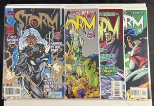 Storm Marvel Comics X-Men 1996 issues #1-4 Complete Set Foil Variants - Picture 1 of 9
