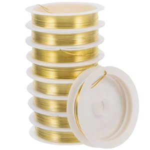 9 Rolls Wire for Crafting Jewelry Making Findings and Supplies Costume - Picture 1 of 12