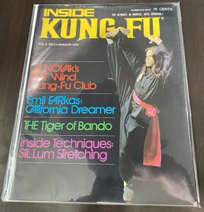 INSIDE KUNG-FU : Vol. 2 / No. 2 January 1975 Techniques Sil Lum Stretching - Picture 1 of 1