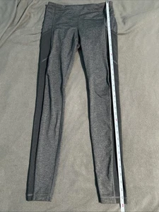 Lululemon Leggings Damen 6 grau hoher Bund 5 Taschen Yogahosen eng 28" - Bild 1 von 11