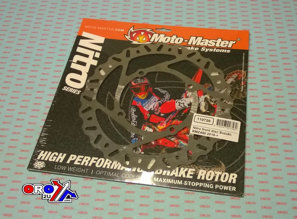 FRENO DE DISCO DELANTERO SUZUKI RMZ250 19-24, RMZ450 18-24, MOTO-MASTER 110726 Foto 1 de 1