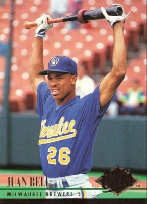 1994 Fleer Ultra Juan Bell Milwaukee Brewers #72 - Image 1 of 2