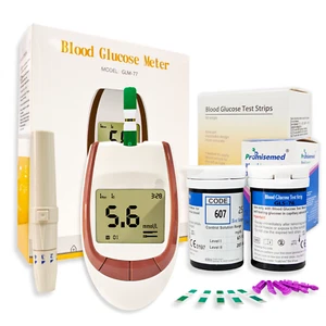 Blood glucose meter, self-monitoring of blood glucose by diabetic patients - Picture 1 of 8