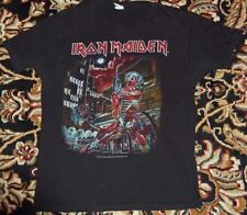 VTG 1986 Iron Maiden Vintage Tee T-Shirt Somewhere In Time L 80s