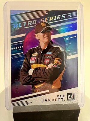 2021 Donruss Racing Dale Jarrett Retro Series Holographic Parallel (96/199) - Image 1 of 3