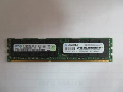 M393B2G70BH0-YH9 SAMSUNG 16GB (1X16GB) 2RX4 PC3L-10600R ECC REG DDR3 MEMORY - Image 1 of 2
