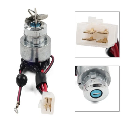 Ignition Switch w/2 Keys 38180-31800 For Kubota Tractor L1802 L2002 L2202 L1-18 - Image 1 of 4