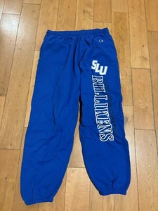 SLU Saint Louis University Sweat Pants Champion XL Blue - Picture 1 of 4
