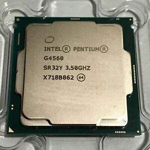Intel Pentium G4560 3.50GHz Dual-Core CPU SR32Y LGA1151 Socket Processor