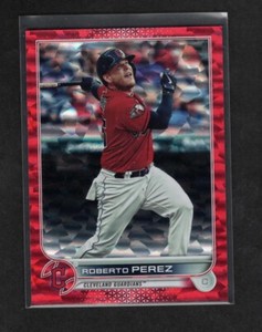 PEDRO LOPEZ 2022 TOPPS RED FOILBOARD PARALLEL 065/199 CLEVELAND GUARDIANS
