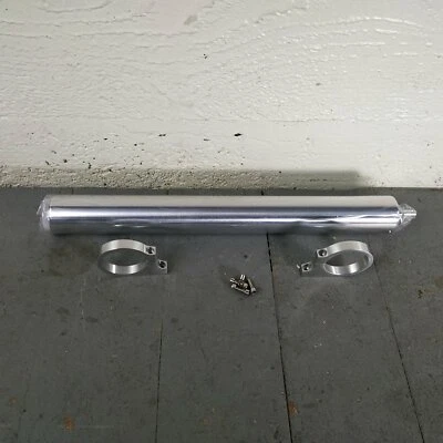 1953-86 JP CJ DJ 13" Boleta Aluminio Radiador Desbordamiento Puke Tank i4 Iron Duke Foto 1 de 4