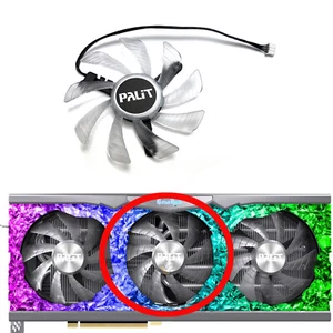 Grafikkarte Lüfter für PALIT RTX3090 3080ti 3080 3070ti 3070 GameRock - Afbeelding 1 van 15