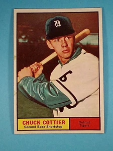 1961 Topps Spannfutter Cottier Detroit Tigers #13 EX+ 🙂 - Bild 1 von 18