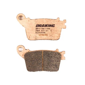 COPPIA PASTIGLIE BRAKING POSTERIORI SINTER PER HONDA CB F HORNET 600 2007 - Foto 1 di 1