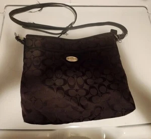 Coach Purse Black Pre Owned Minor Defects - Picture 1 of 10