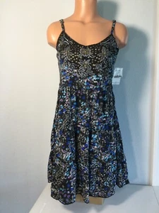 FREE PEOPLE Beaded Sundress. Black~White~Pink~Blue~Taupe. Med. Orig. $128. NEW. - Picture 1 of 9