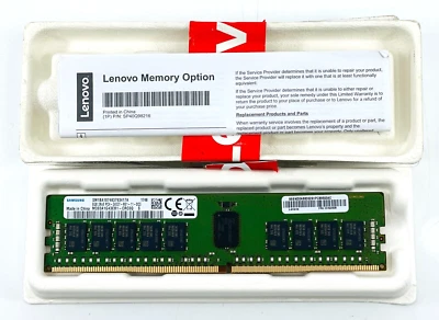 8GB Lenovo DDR4 8GB 2400MHz ECC RDIMM Memory - Image 1 of 2