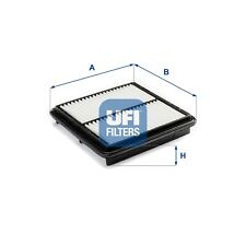 UFI Luftfilter 30.102.00 Filtereinsatz für DAEWOO CHEVROLET LANOS 16V KLAT