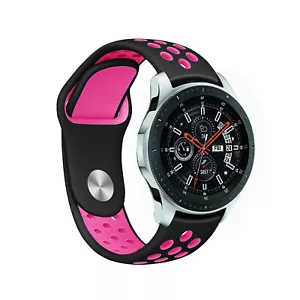 Correa de correa de reloj de silicona para reloj Samsung Galaxy 3/activo 42 mm 46 mm - Imagen 1 de 20
