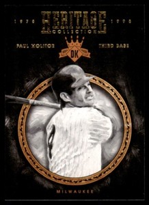 2016 Panini Diamond Kings Heritage Collection #HC9 Paul Molitor Milwaukee