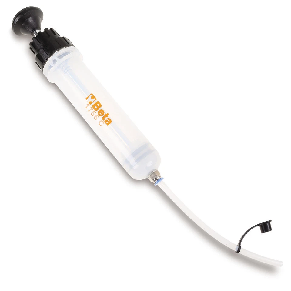 Beta Siringa per olio da 200ml in polipropilene Officina Meccanico auto 1756C - Immagine 1 di 2