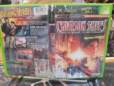 Crimson Skies High Road to Revenge Xbox CIB EN Tested Free Shipping in Canada !! - Image 1 of 4