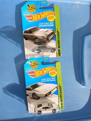  Aston Martin DB5 y Lotus Esprit S1 1963 Hot Wheels James Bond 007 Foto 1 de 2