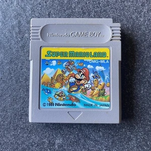 Nintendo Game Boy Super Mario Land 1989 Cartridge Authentic Retro DMG-MLA Japan - Picture 1 of 6