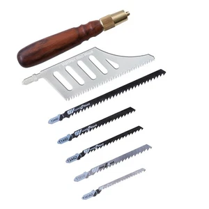 7pcs Mini Manual Jigsaw Set Woodworking - Picture 1 of 24
