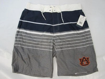 Nuevo Traje de baño grande Auburn University Tigers para hombre talla L traje de baño pantalones cortos de tabla Foto 1 de 4