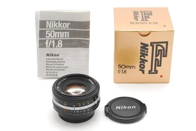 [TOP MINT in Box ] Nikon Ai-s Ais Nikkor 50mm f/1.8 MF Standard Lens From JAPAN - Image 1 of 4