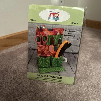 The Fat Quarter Gypsy Sew Organized Pattern and Frame - Image 1 of 4