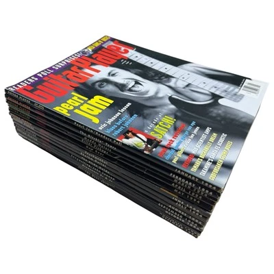 Lot Of 12 Vintage Guitar Player Magazine 1994 FULL YEAR - Pearl Jam John Lennon - Image 1 of 4