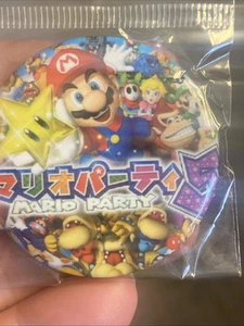Super Mario Party Jamboree Rare Japanese promo button - Picture 1 of 3