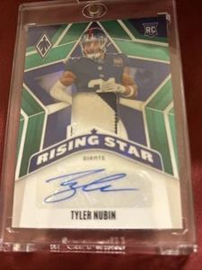 2024 Panini Phoenix Rising Star Tyler Nubin RPA /25 New York Giants FIRE 🔥 - Bild 1 von 5