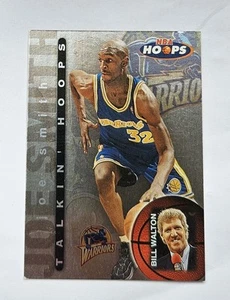 Joe Smith 1997-98 NBA Hoops - Talkin' Hoops #9 Warriors All-Rookie - Imagen 1 de 4