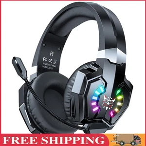 Wired Gamer Headset Noise Cancelling USB & 3.5mm Jack for PS4 XBox One PC Laptop - Afbeelding 1 van 12