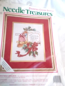 Aguja Tesoros Contados Punto de Cruz El Buzón de Navidad Kit - Sellado - Imagen 1 de 4