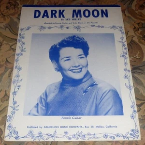 Bonnie Spartiti per chitarra - Dark Moon (1957) - Foto 1 di 3