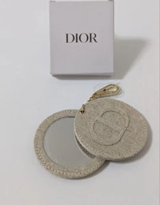 Christian Dior Neuheit Taschenanhänger Schlüsselanhänger Spiegel Beige - Bild 1 von 6