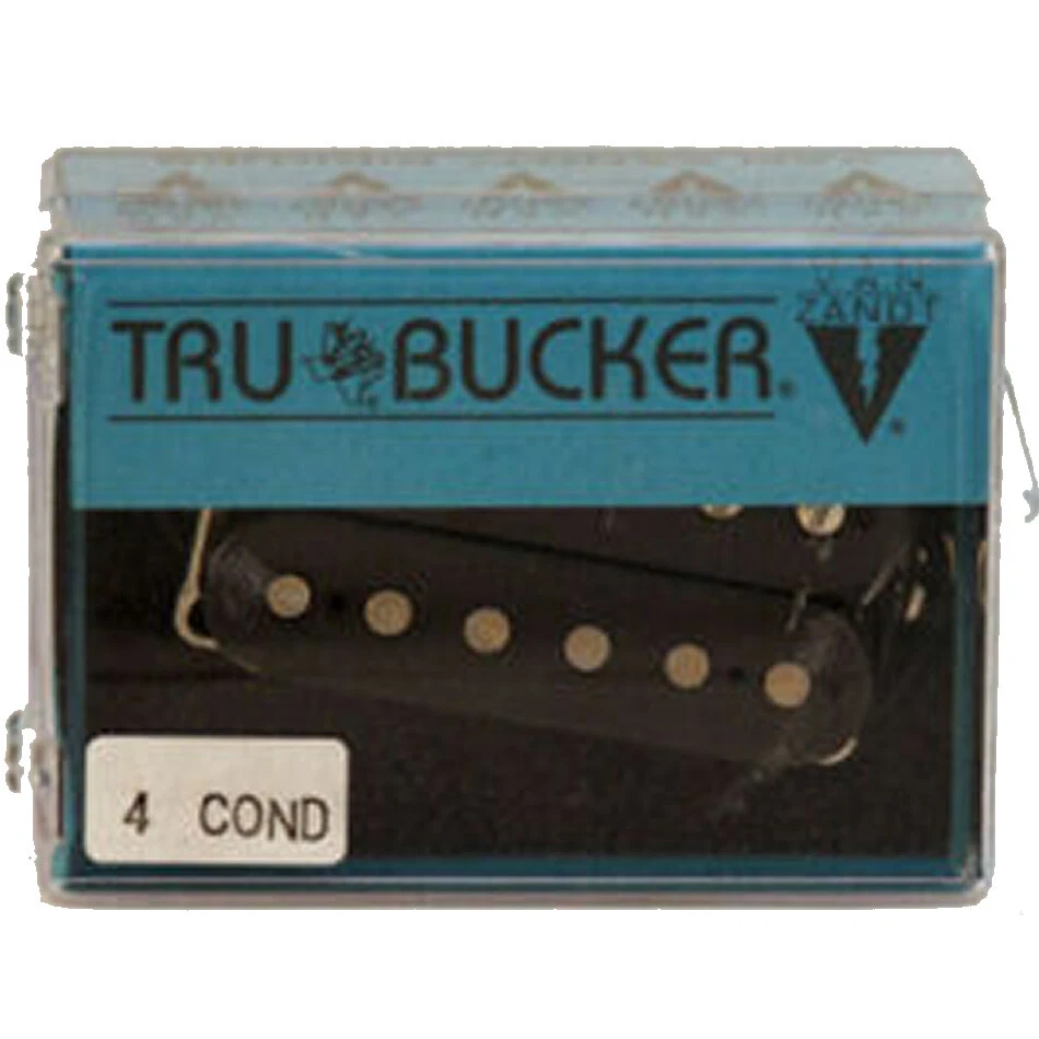 Van Zandt True Bucker 4 Conductores Humbucker Negro Pickup Envío Gratis NUEVO Foto 1 de 1