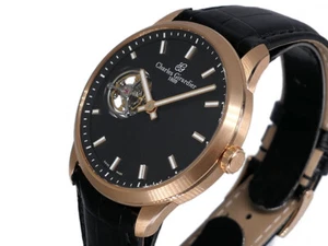 Charles Girardier 1809 Tourbillon 1759RG 18k Rose Gold Slim 40.5mm LNIB - Picture 1 of 12
