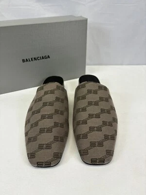 Zapatillas Balenciaga Para Hombre Acogedoras BB Monograma Jacquard Talla US 10 Foto 1 de 4