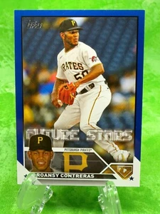 Roansy Contreras - Royal Blue - 2023 Topps Series 2 - Future Stars #559 Pirates - Picture 1 of 11