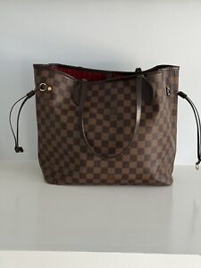 Louis Vuitton Neverfull MM Tote Bag -  Brown