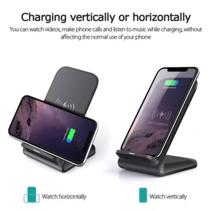 15W Wireless Charger, Fast Charging for iPhone 15,14,13,12,11,X & Samsung Phones - Picture 1 of 6