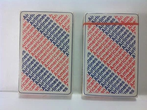 2 Vintage American Airlines Advertising U.S. Playing Cards One Sealed Deck - Picture 1 of 4