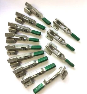 Lot of 12 CarrLane CL250PA Manual Toggle Latch Clamp 375 lbs Hold *Missing Hook* - Picture 1 of 5