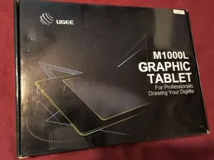 Ugee M1000L Drawing Design Digital Interface Pad Graphic Tablet (Open Box) - Picture 1 of 9